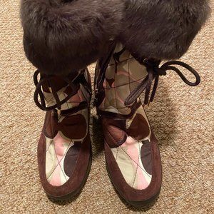 Coach Fur boots